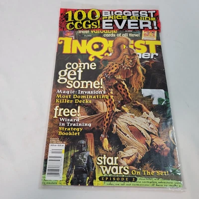 Inquest Gamer Magazine December 2000 #68 Magic Star Wars Sealed w Inserts - Image 1 of 4