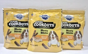 Canine Cookout, Pedigree Dog Treats, Chicken Flavored Meat Sticks, 5.36oz  - Picture 1 of 2