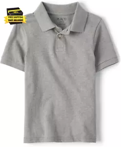 Boys' Uniform Short Sleeve Pique Polo ⭐️⭐️⭐️⭐️⭐️ - Picture 1 of 2