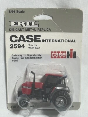 ERTL Case IH 2594, 1987 Gateway to Opportunity Trade Fair Edición Especial, 1/64, Nuevo en Caja Foto 1 de 3
