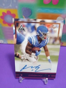 2021 Leaf Memories Bronze #GLR-JE1 Jerrion Ealy Auto Rookie RC/99 - Bild 1 von 6