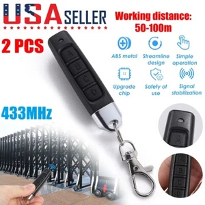 2x 4-in-1 Remote-Control Duplicator 433MHZ Remote Control Key Clone Copy for Car - Picture 1 of 10