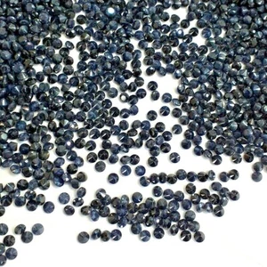Wholesale Lot of 1.5mm Round Faceted Natural Sapphire Loose Calibrated Gemstone - Picture 1 of 8