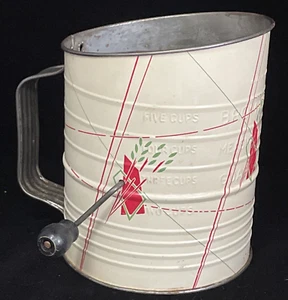 Vintage Bromwell's Mehlsieb für 5 Tassen - Bild 1 von 9