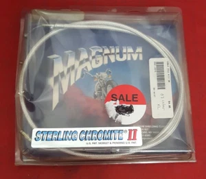 NEW Magnum 0651-0376 Alternative Length Sterling Chromite II Braided Idle Cable - Picture 1 of 4