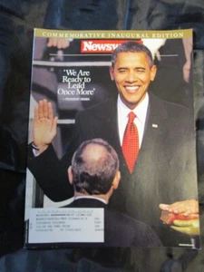 Barry Sortero OBAMA - COMMEMORATIVE INAUGURAL EDITION NEWSWEEK MAGAZINE 2009 - Bild 1 von 1