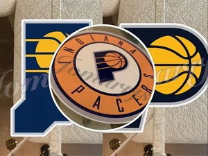 Indiana Pacers Basketball Team Logo NBA Sticker Decal Vinyl 4"-18" - Picture 1 of 6