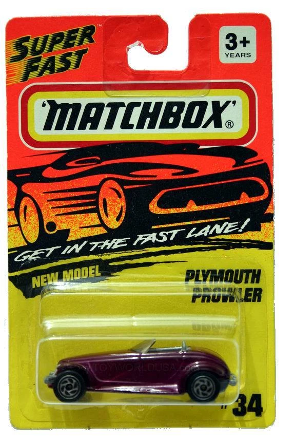1994 Matchbox #34 Superfast Plymouth Prowler - Image 1 of 1