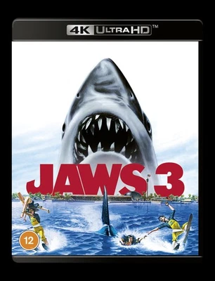 Jaws 3 (4K UHD Blu-ray) Lea Thompson Simon MacCorkindale Bess Armstrong - Image 1 of 3