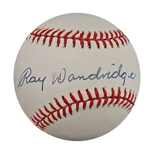Ray Dandridge Newark Eagles baseball autografato firmato ONL (JSA COA #CE61318) - Foto 1 di 4