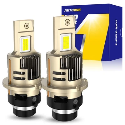 Para Infiniti QX60 2014 2015-2017 -2X D2S HID LED lâmpadas de faróis feixe alto baixo - Imagem 1 de 4