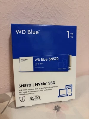 Western Digital SN570 NVMe 1TB SSD - SN570 NVMe (Blue) - Image 1 of 2