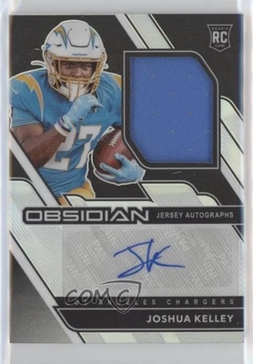 2020 Panini Obsidian Rookie Jersey Autos /150 Joshua Kelley #234 Rookie Auto RC - Image 1 of 2