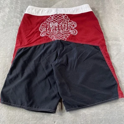 Bañador Tony Hawk Board Shorts Vintage Para Hombre Talla 30 Rojo Negro Bordado Foto 1 de 4