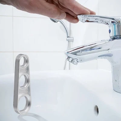 Verstellbarer Wasserhahn-Siebschlüssel mit ergonomischem Griff für Komfort und - Bild 1 von 4