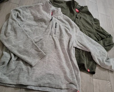 Juego de 2 Chaqueta de Trabajo Coleman Sherpa Forrada con Cremallera Para Hombre XL Camping Senderismo Foto 1 de 4