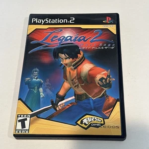 Legaia 2: Duel Saga (Sony PlayStation 2, 2002) Complete w/ Manual CIB PS2 Tested - Picture 1 of 5