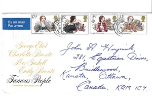 GRAN BRETAÑA 1980 Cubierta (FDC???) enviado desde Hendon a Canadá - Imagen 1 de 2