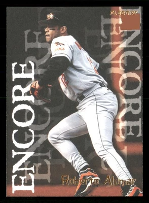 1997 Fleer #696 - Roberto Alomar - Baltimore Orioles - Image 1 of 2