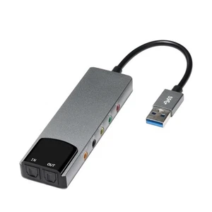 Support 5.1 Channel 7.1 Channel Usb External Multi-Function Sound H7A6 W1G1 - Picture 1 of 11