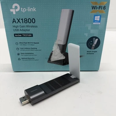 TP-Link AX1800 WiFi 6 USB Adapter for Desktop PC (no power) - Image 1 of 4