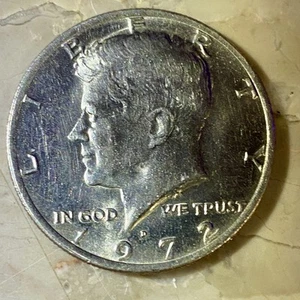 1972 “D” Kennedy Half Dollar In Excellent Condition - Picture 1 of 2