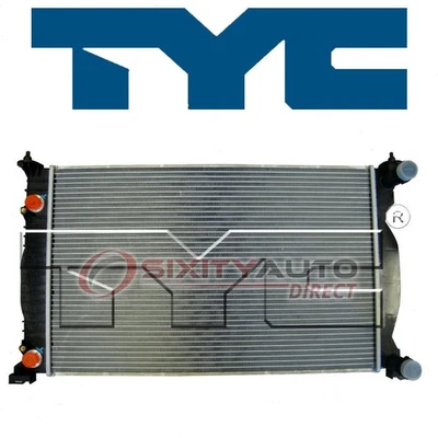 TYC Radiator for 2005-2009 Audi A4 2.0L L4 Cooler Cooling Antifreeze Coolant yg Foto 1 de 4