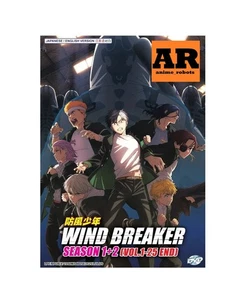 English dubbed of Wind Breaker Season 1+2 (1-25End) Anime DVD Region 0 - Picture 1 of 6