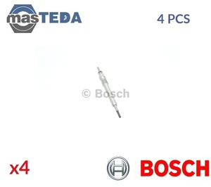 0 250 603 006 ENGINE GLOW PLUGS BOSCH 4PCS FOR TOYOTA AVENSIS,AURIS 1.6L,2L - Picture 1 of 9