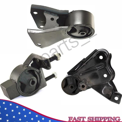 Juego de montaje de motor y transmisión 3 piezas. Nissan Máxima 1989-1994 3,0 L para manual. Foto 1 de 4