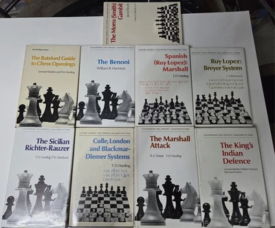 Batsford Chess Openings 9 book Bundle, 1970s (8 hardcover) - Image 1 of 4