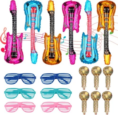 18 PZ Puntelli per Cabina Fotografica, Puntelli Gonfiabili per Feste - Include 6 Gonfiabili...  - Immagine 1 di 4