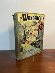 L. Frank Baums Die Wunderstadt OZ Ruth Plumly Thompson True 1. Auflage HC Buch - Bild 1 von 13