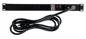 Chatsworth Products 16A 125VAC Steckdosenleiste 025-712828-007 Horizontal Rack - Bild 1 von 10