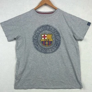 Camiseta de fútbol FC Barcelona para hombre talla MEDIANA gris - Imagen 1 de 10