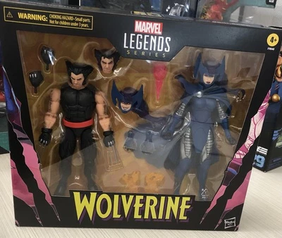 Hasbro Collectibles - Marvel Legends - Juego de figuras de acción Wolverine y Psylocke Foto 1 de 4