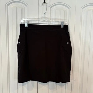Pantalón corto cargo Athleta Vienna negro talla 10 - Imagen 1 de 8