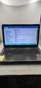 DELL INSPIRON N7010 - BOOTS TO BIOS - INTEL I3 M350 - NO RAM - READ DESCRIP - BB - Picture 1 of 7