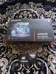 GIGABYTE Radeon RX 9070 XT Gaming OC 16G GDDR6 Graphics Card NEW SEALED 🔥 - Picture 1 of 3