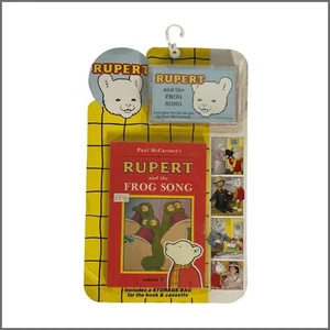 Paul McCartney Rupert And The Frog Songs 1989 Tell A Tale Book And Cassette (UK) - Picture 1 of 2
