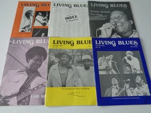 6 x LIVING BLUES  MAGAZINES - FROM 1978 - COMPLETE YEAR - Imagen 1 de 13