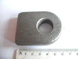 Self colour gate eye to weld flat base 20 mm - Picture 1 of 1
