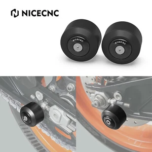 Rear Swingarm Slider Crash Protector for KTM RC 390/125 2022-2023 Aluminium - Foto 1 di 14