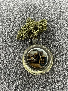 vintage motorrad taschenuhr A-3 - Bild 1 von 2