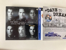 Mizuno 2002 Glove Tag Card - Piazza, Chipper Jones, Glavine