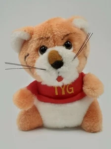 Vintage 1980s Hallmark Tyg Shirt Tales Plush 6" Tiger Clean! - Picture 1 of 7