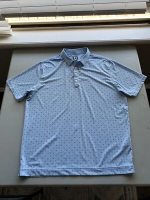 Men's Footjoy Short Sleeve Polo Shirt Size XL Polyester Blend - Image 1 of 4