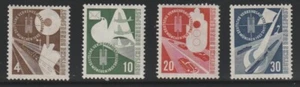 Germany    1953    Sc # 698-701   Train   MLH   OG - Picture 1 of 2