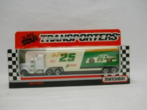 Matchbox NASCAR Transporters Ken Schrader #25 Quaker State Team 1:87 Scale - Picture 1 of 1