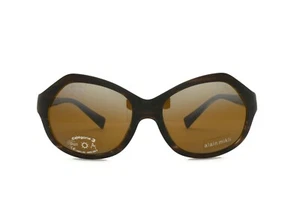 GLASS LENSES Alain Mikli Sunglasses Brown 58-17-135 New Authentic ZQ-1021 - Picture 1 of 8